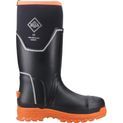 Muck Boots Grit S5 Safety Wellington Black/Orange additional 5