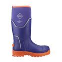 Muck Boots Grit S5 Safety Wellington Blue/Orange additional 6