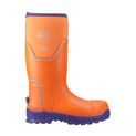 Muck Boots Grit S5 Safety Wellington Orange/Blue additional 6