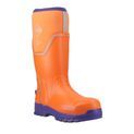 Muck Boots Grit S5 Safety Wellington Orange/Blue additional 7