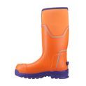 Muck Boots Grit S5 Safety Wellington Orange/Blue additional 8