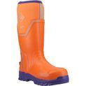 Muck Boots Grit S5 Safety Wellington Orange/Blue additional 1