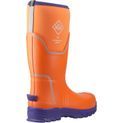 Muck Boots Grit S5 Safety Wellington Orange/Blue additional 2