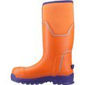 Muck Boots Grit S5 Safety Wellington Orange/Blue additional 4