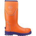 Muck Boots Grit S5 Safety Wellington Orange/Blue additional 5