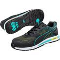 Puma Safety Vivid Green Heart Low Trainer Black/Blue additional 3