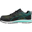 Puma Safety Vivid Green Heart Low Trainer Black/Blue additional 6