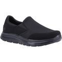 Skechers Workwear McAllen Wide Slip Resistant Occupational Shoe Black additional 1
