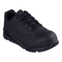 Skechers Workwear Uno SR Doltin Safety Trainer Black additional 3