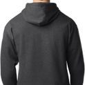Gildan Softstyle Midweight Pullover Hood - Heather Black additional 2
