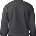 Gildan Softstyle Midweight Sweatshirt - Heather Black additional 2