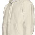 Casual Classics Combed 280 Boxy Oversize Zip Hood - Ecru additional 3