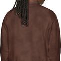 Casual Classics Premium Combed 330 Acid Wash Boxy Oversized Extended Neck Sweatshirt - Acid Chocolate additional 2