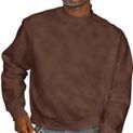 Casual Classics Premium Combed 330 Acid Wash Boxy Oversized Extended Neck Sweatshirt - Acid Chocolate additional 4