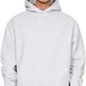 Casual Classics Premium Combed 330 Boxy Oversize Tall Hood - Ash Grey additional 1