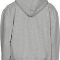Casual Classics Premium Combed 330 Boxy Oversize Tall Zip Hood - Ash Grey additional 2