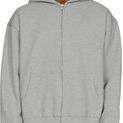 Casual Classics Premium Combed 330 Boxy Oversize Tall Zip Hood - Ash Grey additional 1