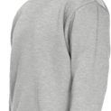 Casual Classics Premium Combed 330 Boxy Oversized Extended Neck Tall Sweatshirt - Ash Grey additional 3