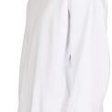 Casual Classics Premium Combed 330 Boxy Oversized Extended Neck Tall Sweatshirt - White additional 3