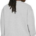Casual Classics Premium Combed 330 Oversize Extended Neck Tall Sweatshirt - Ash Grey additional 3
