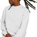 Casual Classics Premium Combed 330 Oversize Extended Neck Tall Sweatshirt - Lunar Grey additional 4