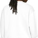 Casual Classics Premium Combed 330 Oversize Extended Neck Tall Sweatshirt - White additional 2