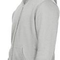 Casual Classics Ringspun Blended 280 Core Tall Zip Hood - Ash Grey additional 3