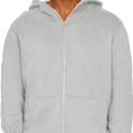 Casual Classics Ringspun Blended 280 Core Tall Zip Hood - Ash Grey additional 1