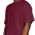 Casual Classics Supreme Organic Combed 350 Oversize Extended Neck T-Shirt - Burgundy additional 3