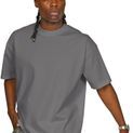 Casual Classics Supreme Organic Combed 350 Oversize Extended Neck T-Shirt - Charcoal additional 4