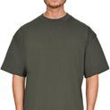 Casual Classics Supreme Organic Combed 350 Oversize Extended Neck T-Shirt - Khaki Olive additional 1