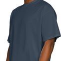 Casual Classics Supreme Organic Combed 350 Oversize Extended Neck T-Shirt - Petrol Blue additional 3