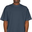 Casual Classics Supreme Organic Combed 350 Oversize Extended Neck T-Shirt - Petrol Blue additional 1