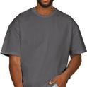 Casual Classics Supreme Organic Combed 350 Oversize T-Shirt - Charcoal additional 4