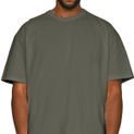 Casual Classics Supreme Organic Combed 350 Oversize T-Shirt - Khaki Olive additional 1