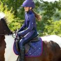 Hy Equestrian Elevate Mizs Out of this World Riding Tights Navy/Magenta additional 5