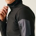 Regatta Professional Arcola 3 Layer Membrane Softshell - Black/Seal Grey additional 4
