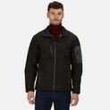 Regatta Professional Arcola 3 Layer Membrane Softshell - Black/Seal Grey additional 3