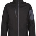 Regatta Professional Arcola 3 Layer Membrane Softshell - Black/Seal Grey additional 1