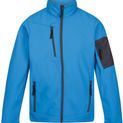 Regatta Professional Arcola 3 Layer Membrane Softshell - French Blue/Seal Grey additional 1