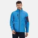 Regatta Professional Arcola 3 Layer Membrane Softshell - French Blue/Seal Grey additional 3