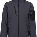 Regatta Professional Arcola 3 Layer Membrane Softshell - Seal Grey/Black additional 1