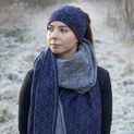 Coldstream Morham Knit Headband - Navy additional 1