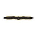 Hy Equestrian Fleece Lined GP/Jumping Contoured Girth - Brown/Brown additional 1