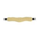 Hy Equestrian Fleece Lined GP/Jumping Contoured Girth - Brown/Brown additional 2