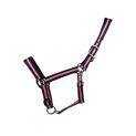 Hy Equestrian Ink Head Collar - Navy/Pink additional 3