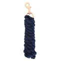 Hy Equestrian Rose Gold Lead Rope - Navy/Rose Gold additional 1