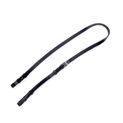 Hy Equestrian Slip Head Piece - Black additional 2