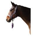 Hy Equestrian Tartan Head Collar with Lead Rope - Teal/Pink/Blue additional 3