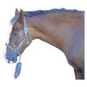 Hy Equestrian Tartan Head Collar with Lead Rope - Teal/Pink/Blue additional 5